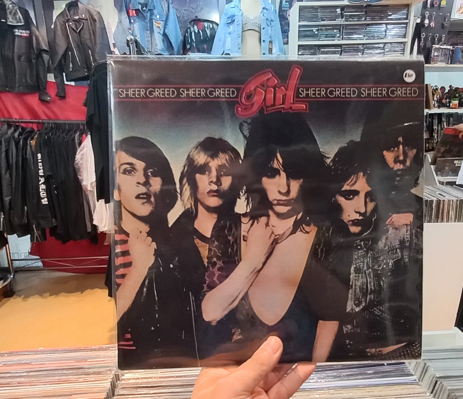 GIRL SHEER GREED Lets Rock Store