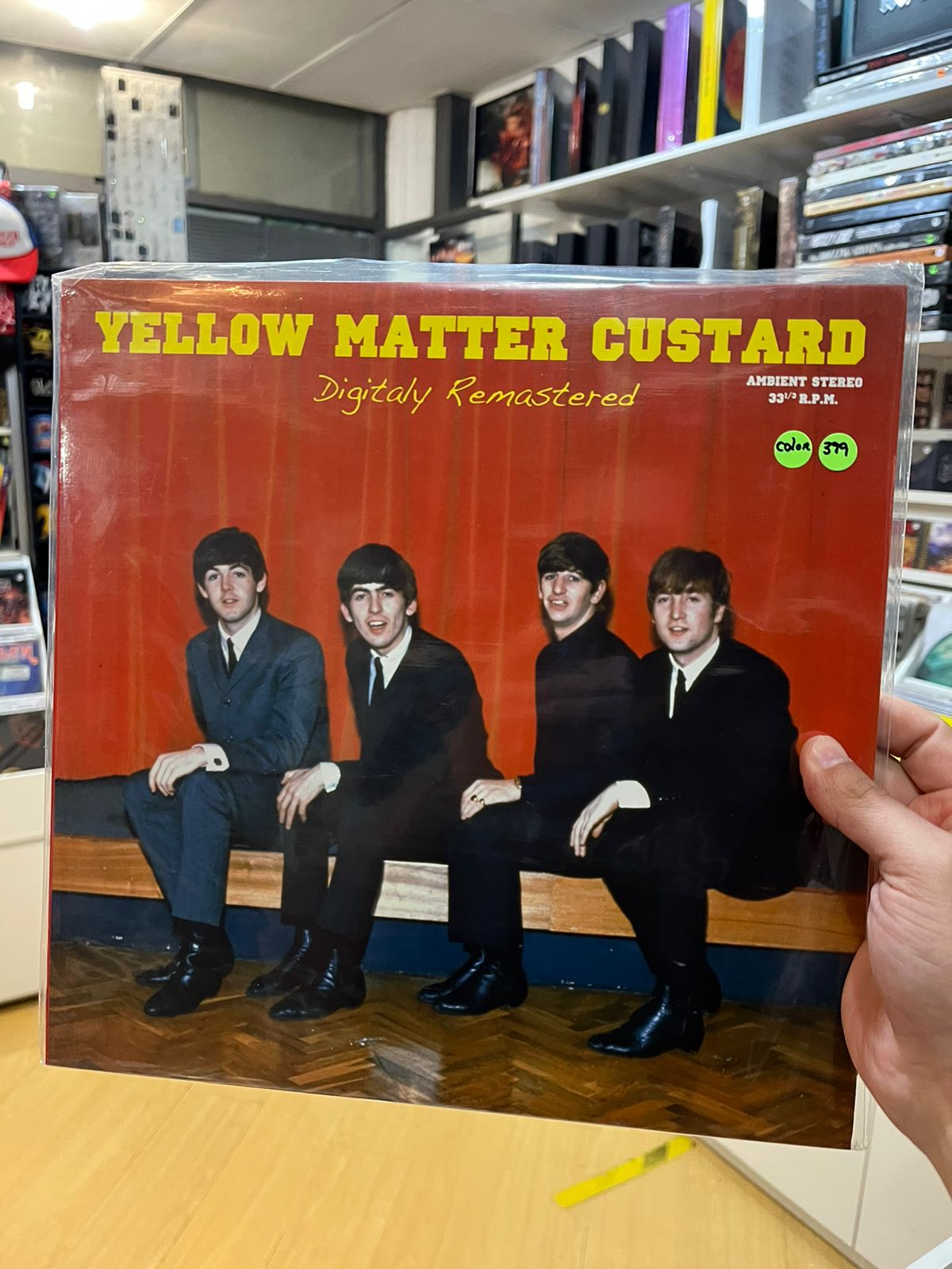 Beatles Yellow Matter Custard Lets Rock Store