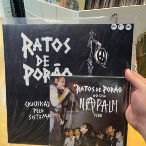 RATOS DE PORÃO - CRUCIFICADOS PELO SISTEMA + AO VIVO NAPALM 7" 1983