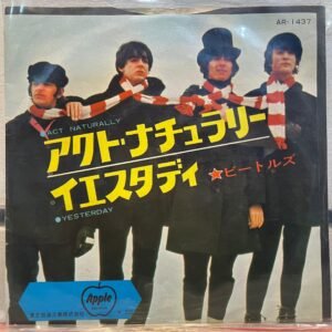 THE BEATLES - ACT NATURALLY / YESTERDAY (JAPAN)