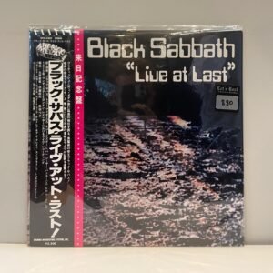 BLACK SABBATH - LIVE AT LAST (JAPAN)