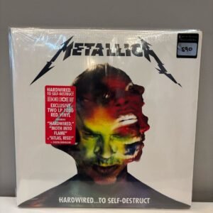 METALLICA - HARDWIRE TO SELF DESTRUCT (RECORD STORE DAY RED VINYL)