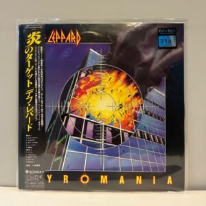 DEF LEPPARD - PYROMANIA (JAPAN OBI)