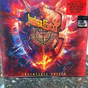 JUDAS PRIEST - INVINCIBLE SHIELD (RED VINYL)