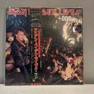 IRON MAIDEN - LIVE PLUS ONE (JAPAN OBI)