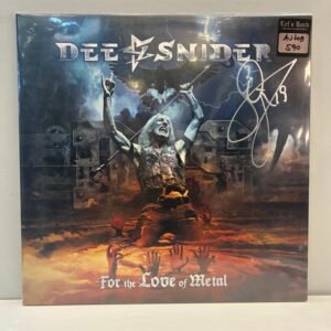 DEE SNIDER - FOR THE LOVE OF METAL (AUTOGRAFADO)