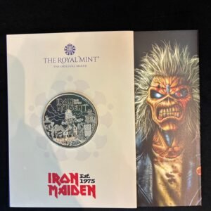 MOEDA IRON MAIDEN THE ROYAL MINT - £5 (SILVER)