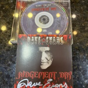 DAVE EVANS - JUDGEMENT DAY (AUTOGRAFÁDO)