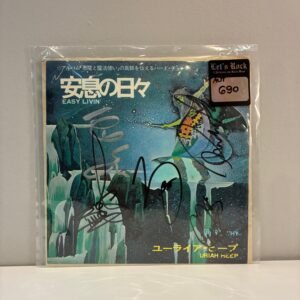 URIAH HEEP - EASY LIVIN' (JAPAN AUTOGRAFÁDO)