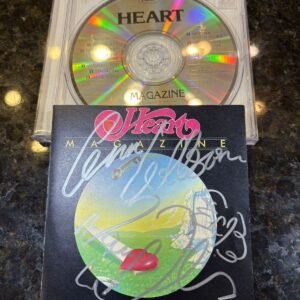 HEART - MAGAZINE (AUTÓGRAFO BANDA TODA)