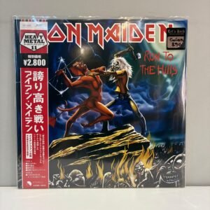 IRON MAIDEN - RUN TO THE HILLS (JAPAN / OBI - COLOR.)