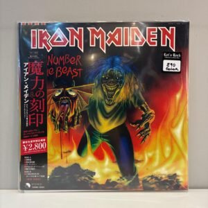 IRON MAIDEN - THE NUMBER OF THE BEAST (JAPAN / OBI - COLOR.)