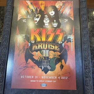 KISS KRUISE II POSTER (AUTOGRAFADO)