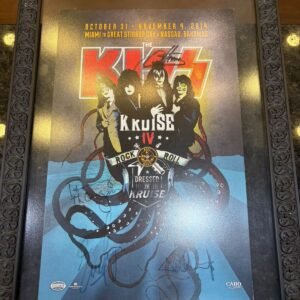 KISS KRUISE IV POSTER (AUTOGRAFADO)