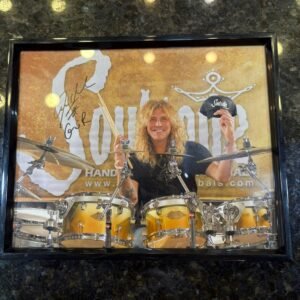 FOTO STEVEN ADLER / GUNS N' ROSES (AUTOGRAFADO)