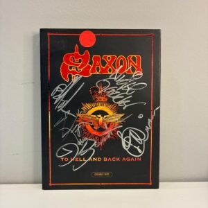 DVD SAXON - TO HELL AND BACK AGAIN (AUTOGRAFÁDO)