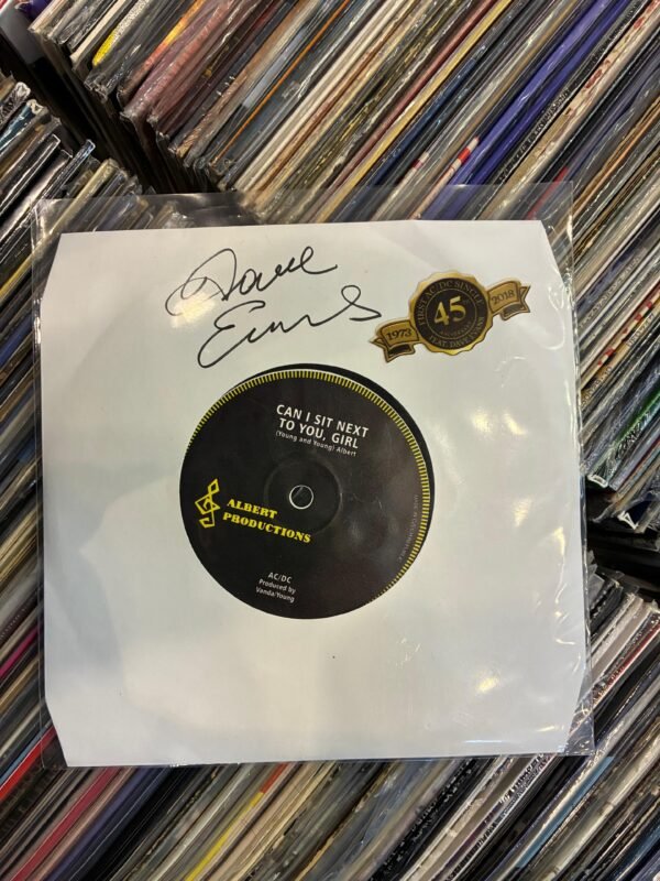 AC/DC - CAN I SIT NEXT TO YOU GIRL - 7" SINGLE (AUTOGRAFADO)