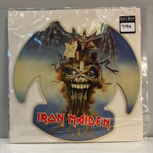 IRON MAIDEN - THE EVIL THAT MEN DO (SHAPED VINYL)