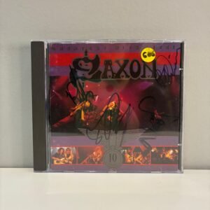 SAXON - GREATEST HITS LIVE! (AUTOGRAFADO)