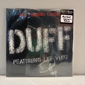 DUFF MCKAGAN - ALL TURNING LOOSE (AUTOGRAFADO)