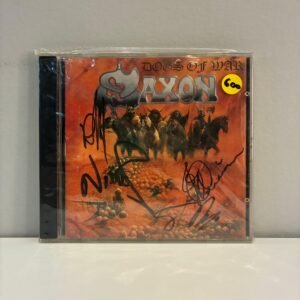 SAXON - DOGS OF WAR (AUTOGRAFADO)