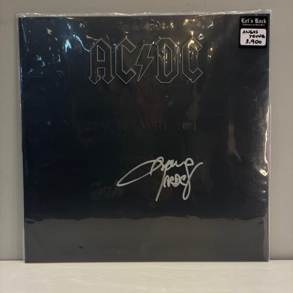 AC/DC - BACK IN BLACK (AUTOGRAFADO)