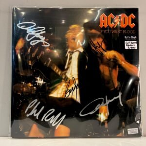 AC/DC - IF YOU WANT BLOOD (AUTOGRAFADO)