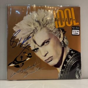 BILLY IDOL - WHIPLASH SMILE (AUTOGRAFADO)