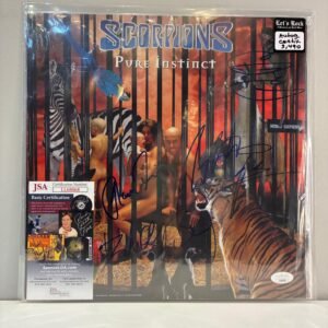 SCORPIONS - PURE INSTINCT (CAPA AUTOGRAFADO)