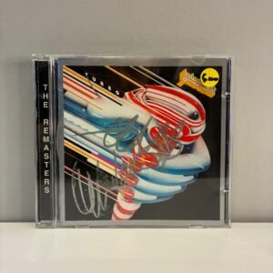 JUDAS PRIEST - TURBO (AUTOGRAFADO POR ROB HALFORD E IAN HILL)