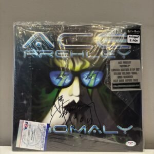 ACE FREHLEY - ANOMALY (AUTOGRAFADO/CERTIFICADO)
