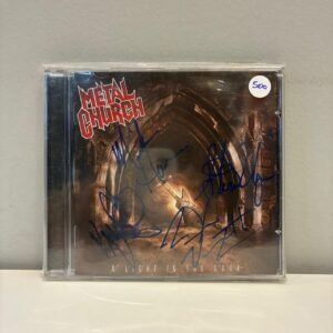 METAL CHURCH - A LIGHT IN THE BLACK (AUTOGRAFADO)