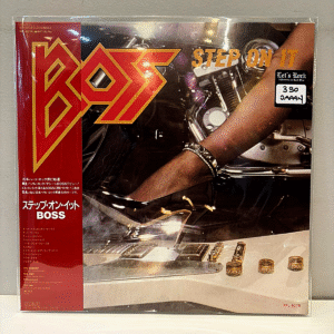 BOSS - STEP ON IT (JAPAN)