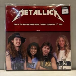 METALLICA - LIVE AT THE HAMMERSMITH ODEON LONDON SEPTEMBER 21, 1986
