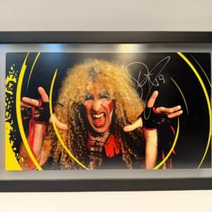 QUADRO AUTOGRAFADO DEE SNIDER