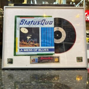STATUS QUO - A MESS OF BLUES (AUTOGRAFADO)