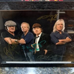 QUADRO AC/DC (AUTOGRAFADO)