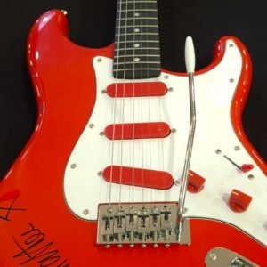 GUITARRA AUTOGRAFADA DENNIS STRATON (IRON MAIDEN)