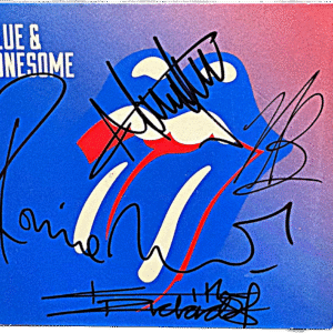 ROLLING STONES - BLUE & LONESOME (AUTOGRAFADO)