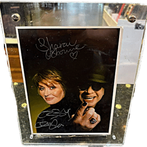 QUADRO OZZY & SHARON OSBOURNE (AUTOGRAFADO)