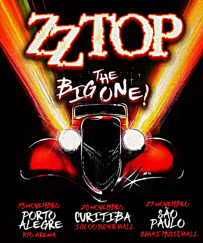 CAMISETA - ZZ TOP THE BIG ONE! TOUR - Imagem 4