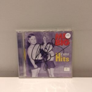 MR. BIG - GREATEST HITS (AUTOGRAFADO BILLY SHEEHAN)