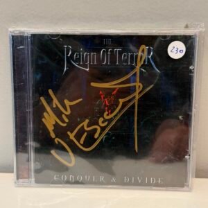 THE REIGN OF TERROR - CONQUER & DIVIDE (AUTOGRAFADO)