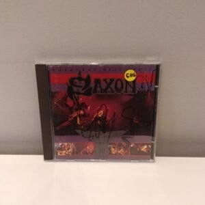 SAXON - GREATEST HITS LIVE (AUTOGRAFADO)