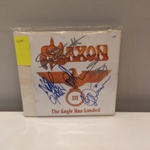 SAXON - THE EAGLE HAS LANDED (AUTOGRAFADO)