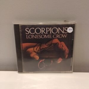 SCORPIONS - LONESOME CROW (AUTOGRAFADO)