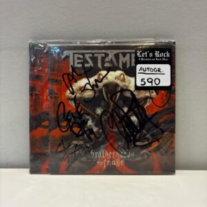 TESTAMENT - BROTHERHOOD OF THE SNAKE (AUTOGRAFADO)