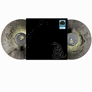 METALLICA - METALLICA (BLACK ALBUM) (BLACK MARBLE VINYL)