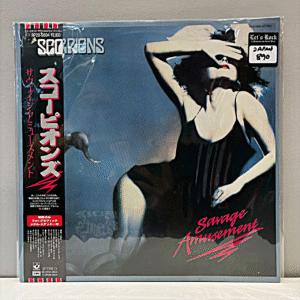 SCORPIONS - SAVAGE AMUSEMENT (JAPAN)