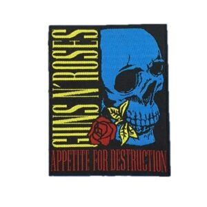 PATCH WOVEN MICROBORDADO - GUNS N' ROSES APPETITE FOR DESTRUCTION